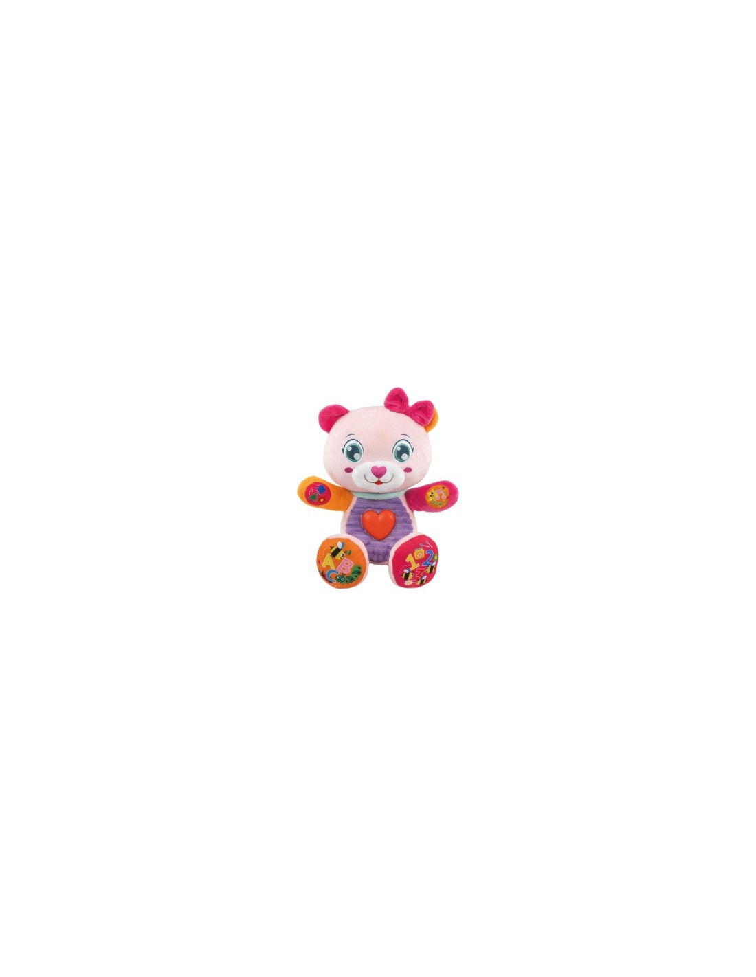 Betta Dolce Orsetta Baby Clementoni – Peluche Parlante Interattivo Educativo 6m+