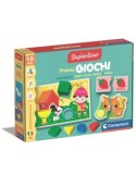 Clementoni Sapientino Montessori Primi Giochi – Cofanetto Educativo 1-3 Anni