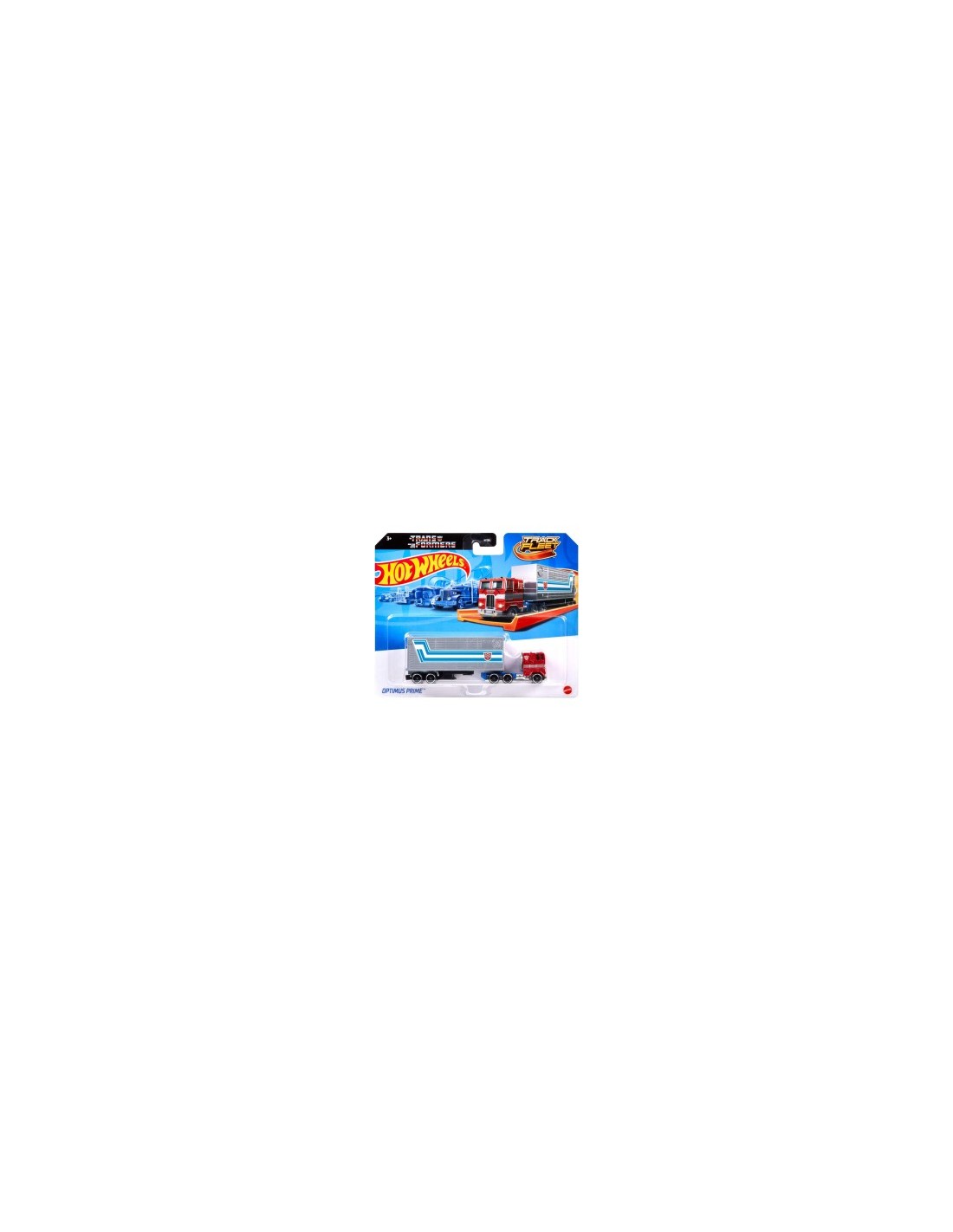 Hot Wheels Camion da Pista Track Fleet Mattel HYT56 – Veicoli Assortiti con Rimorchio