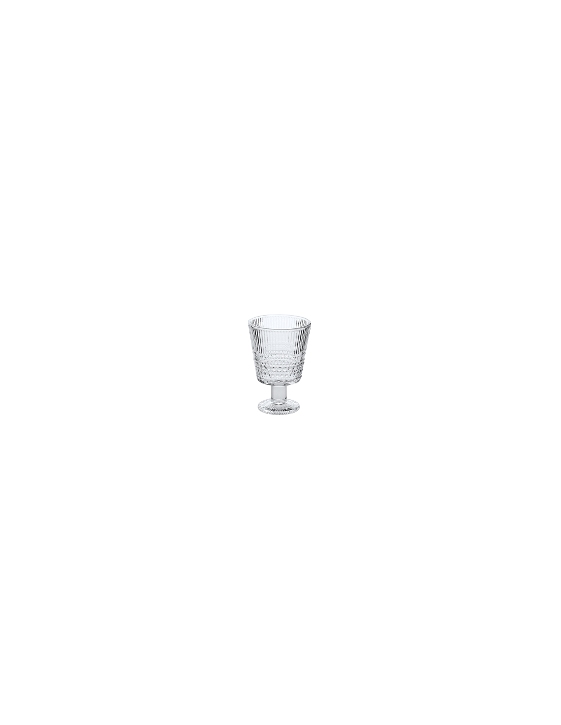 Calice da vino, Joa, 23 cl, vetro trasparente, dimensioni 8,7x12,8 cm