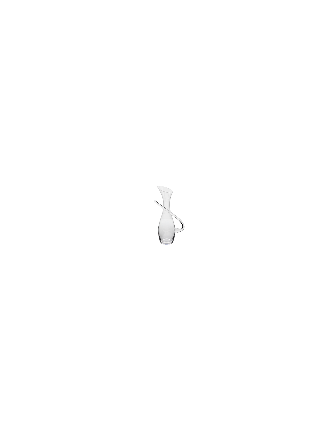 Caraffa Margot, 1,1 l, vetro trasparente, dimensioni 17x10,5x36,4 cm
