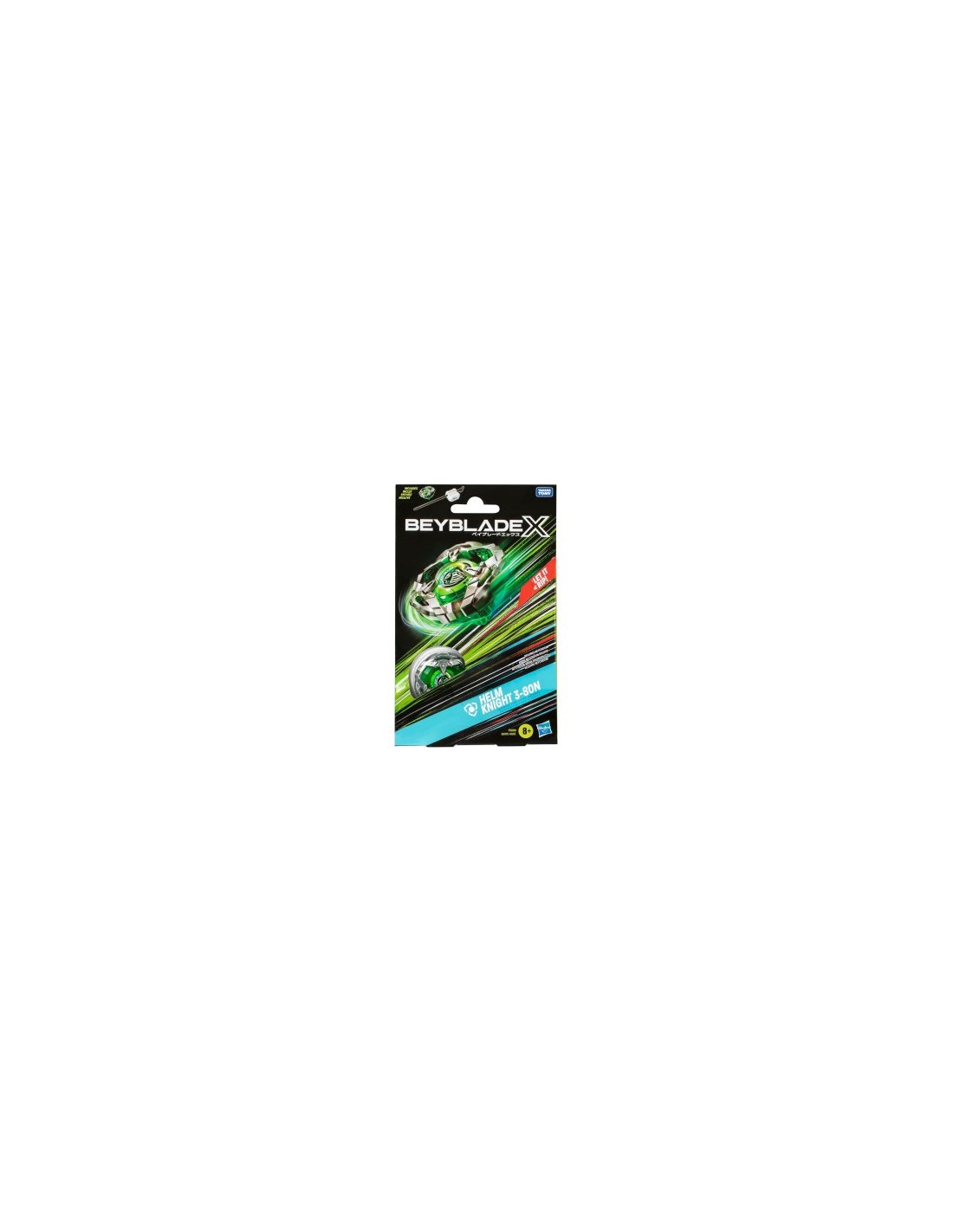 Beyblade X Starter Pack Helm Knight 3-80N Hasbro – Trottola con Lanciatore