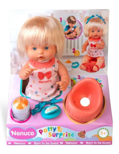 Nenuco Vasino con Sorpresa Famosa – Bambola 25cm con Accessori Educativi