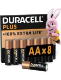 Duracell Plus Power Boost AA Stilo – Confezione da 8 Batterie Alcaline 1,5V