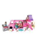 BARBIE, CAMPER DEI SOGNI, TENDA SUL TETTO, BARBECUE CAMBIA COLORE, OLTRE 60 ACCESSORI, PLAYSET MATTEL