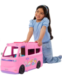 BARBIE, CAMPER DEI SOGNI, TENDA SUL TETTO, BARBECUE CAMBIA COLORE, OLTRE 60 ACCESSORI, PLAYSET MATTEL