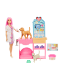 BARBIE VETERINARIA MATTEL JFX93 PLAYSET E PASTA MODELLABILE