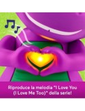 BARNEY, MANI A CUORE, LUCI E SUONI, 14CM, IL MONDO DI BARNEY, GIOCATTOLO EDUCATIVO, BAMBINI 1+ ANNO, MATTEL JFF05