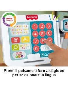 REGISTRATORE DI CASSA, EDUCATIVO, INTERATTIVO, OLTRE 150 SUONI E FRASI, 20 ACCESSORI, BAMBINI 2+ ANNI MATTEL FP JGX00