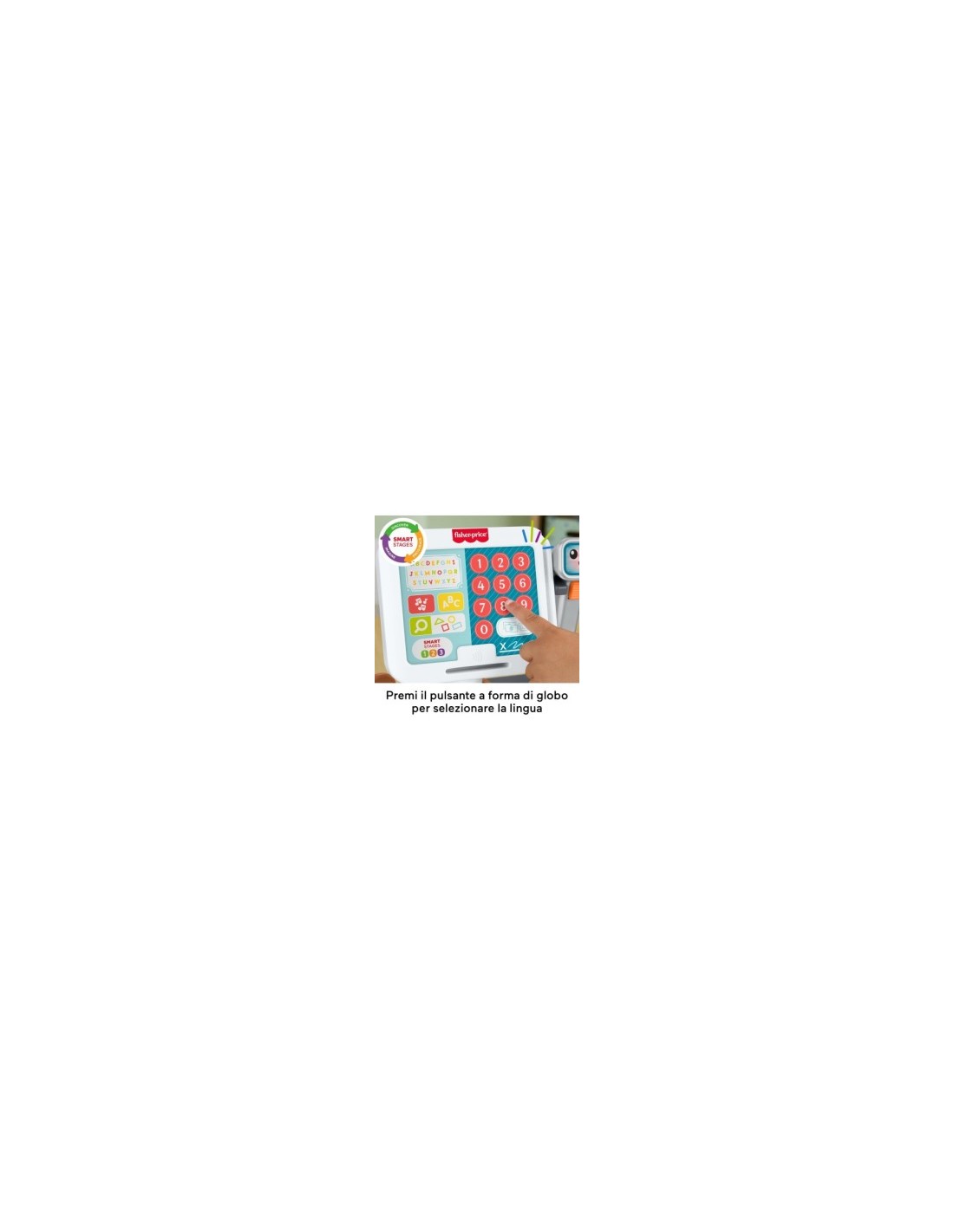 REGISTRATORE DI CASSA, EDUCATIVO, INTERATTIVO, OLTRE 150 SUONI E FRASI, 20 ACCESSORI, BAMBINI 2+ ANNI MATTEL FP JGX00