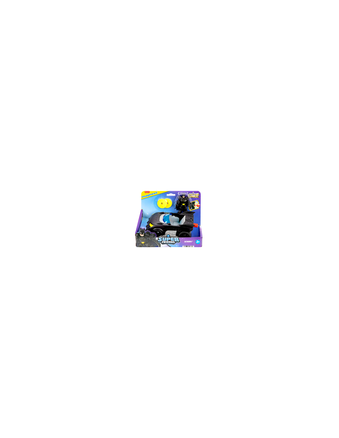 IMAGINEXT VEICOLI DC CON PERSONAGGIO ASSORTITO MATTEL JFJ67