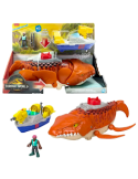 IMAGINEXT JURASSIC WORLD MOSASAURO MATTEL JFR23 SUONI E MOVIMENTI
