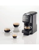Macchina caffè espresso, compatibile capsule Nespresso, Dolce Gusto, cialde ESE, polvere, serbatoio 0,7L