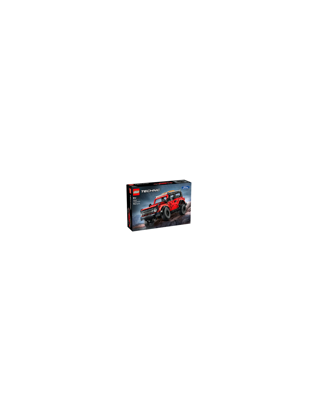 LEGO Technic 42213 SUV Ford Bronco, Modello Off-Road Dettagliato