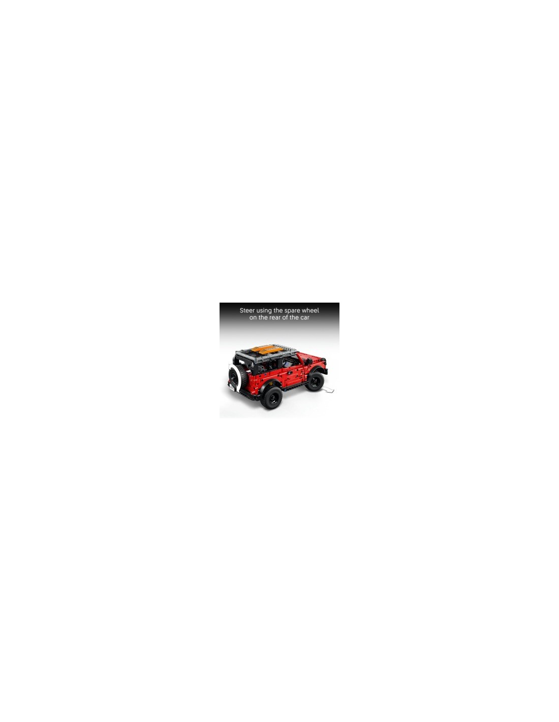 LEGO Technic 42213 SUV Ford Bronco, Modello Off-Road Dettagliato