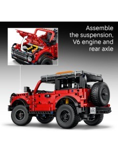 LEGO Technic 42213 SUV Ford Bronco, Modello Off-Road Dettagliato