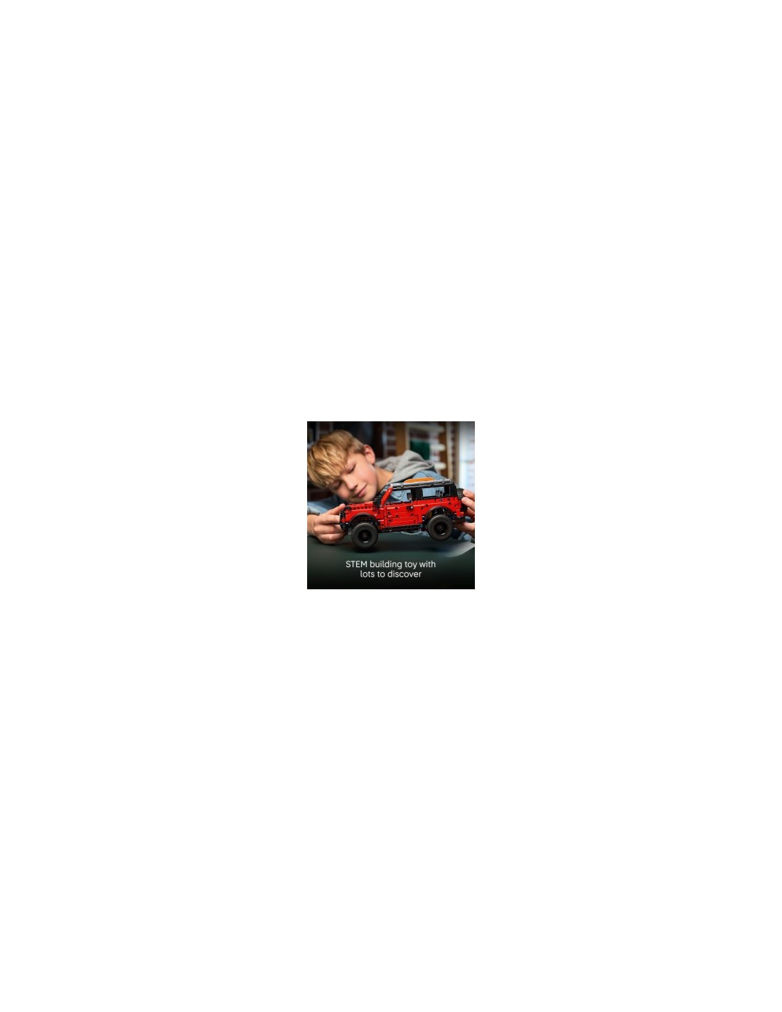 LEGO Technic 42213 SUV Ford Bronco, Modello Off-Road Dettagliato