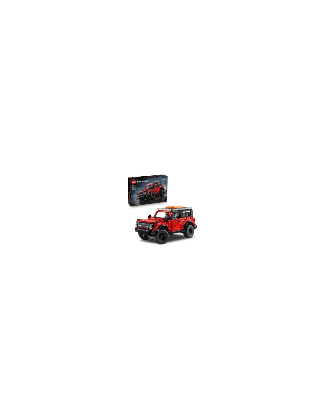 LEGO Technic 42213 SUV Ford Bronco, Modello Off-Road Dettagliato