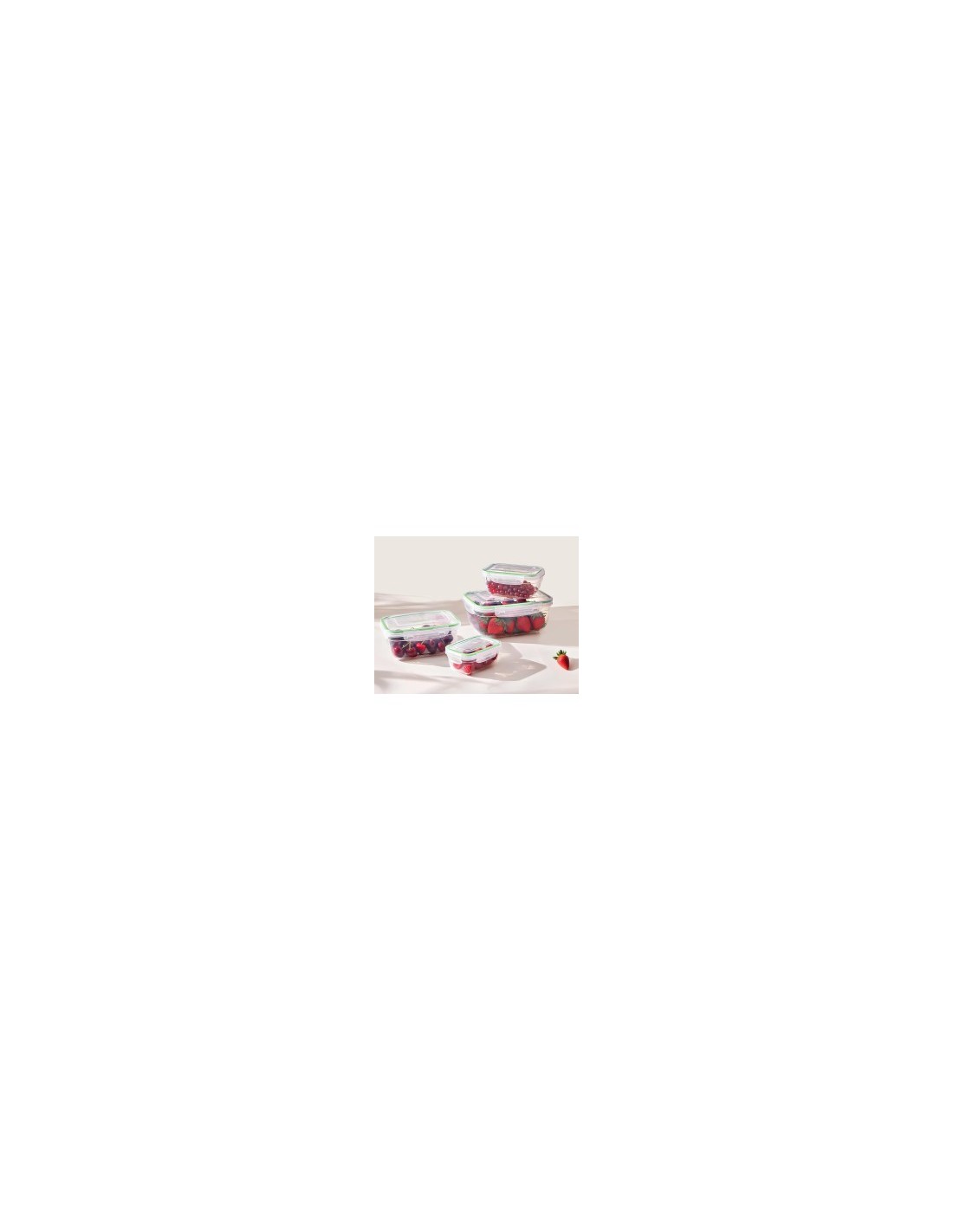 Set 3 Contenitori Rettangolari Pedrini 400/800/1400ML