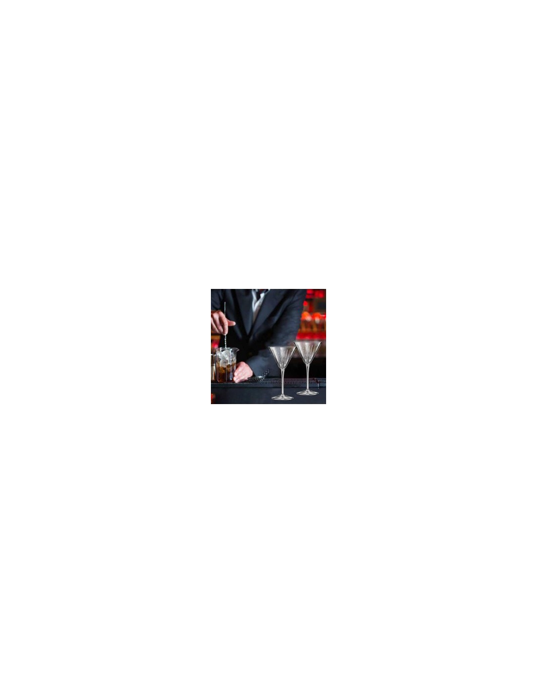 Set 6 Calici Martini 21cl RCR Timeless – Cristallo Luxion