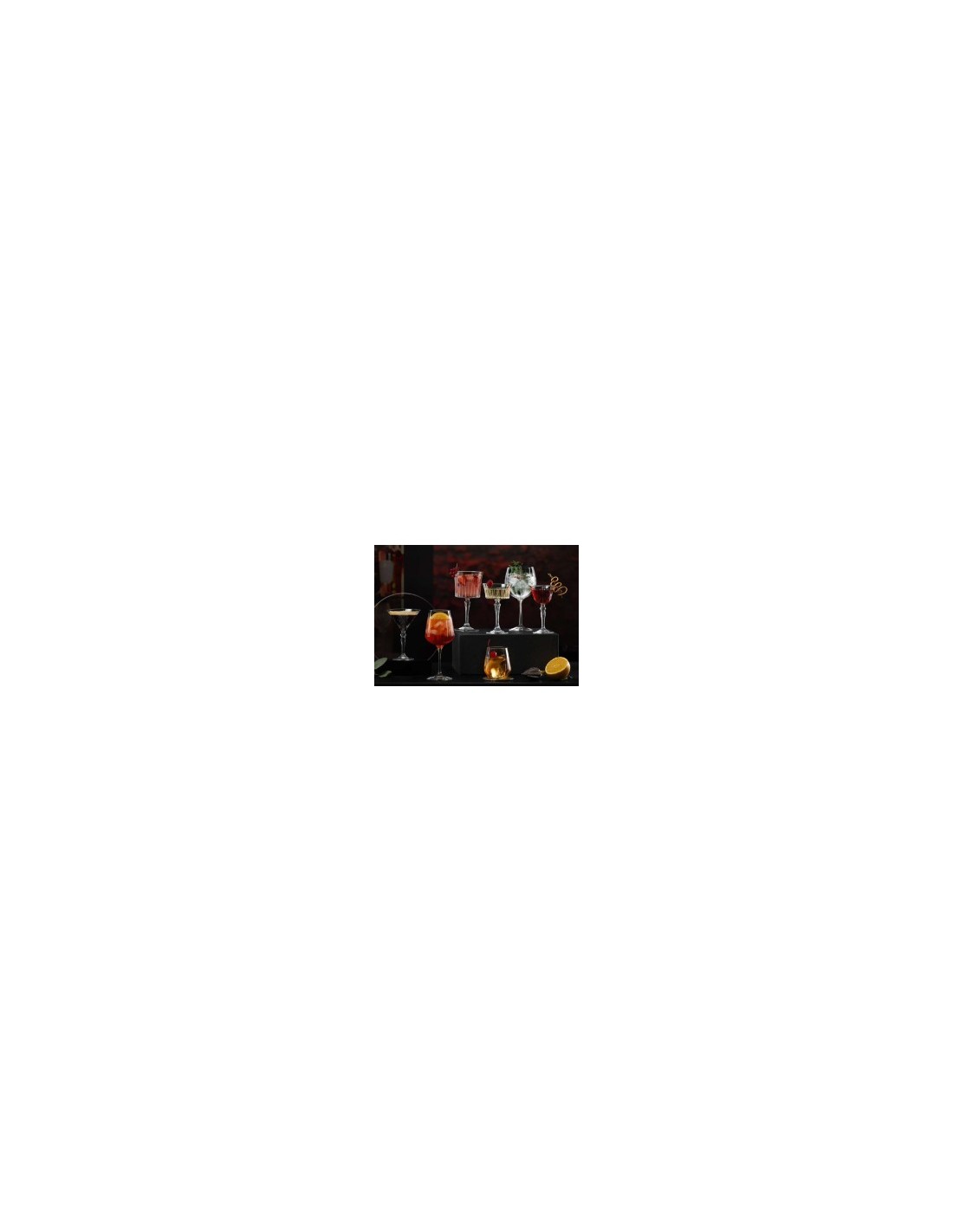 Set 6 Calici Vino Optiq 45 cl RCR Cristalleria Italiana
