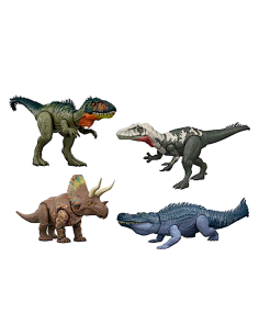 JURASSIC WORLDPREDATORI GIGANTI ASSORTITO GIOCATTOLO SNODABILE MATTEL JGB92