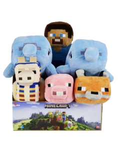 PELUCHE BASE MINECRAFT  ASSORTITO HBN39