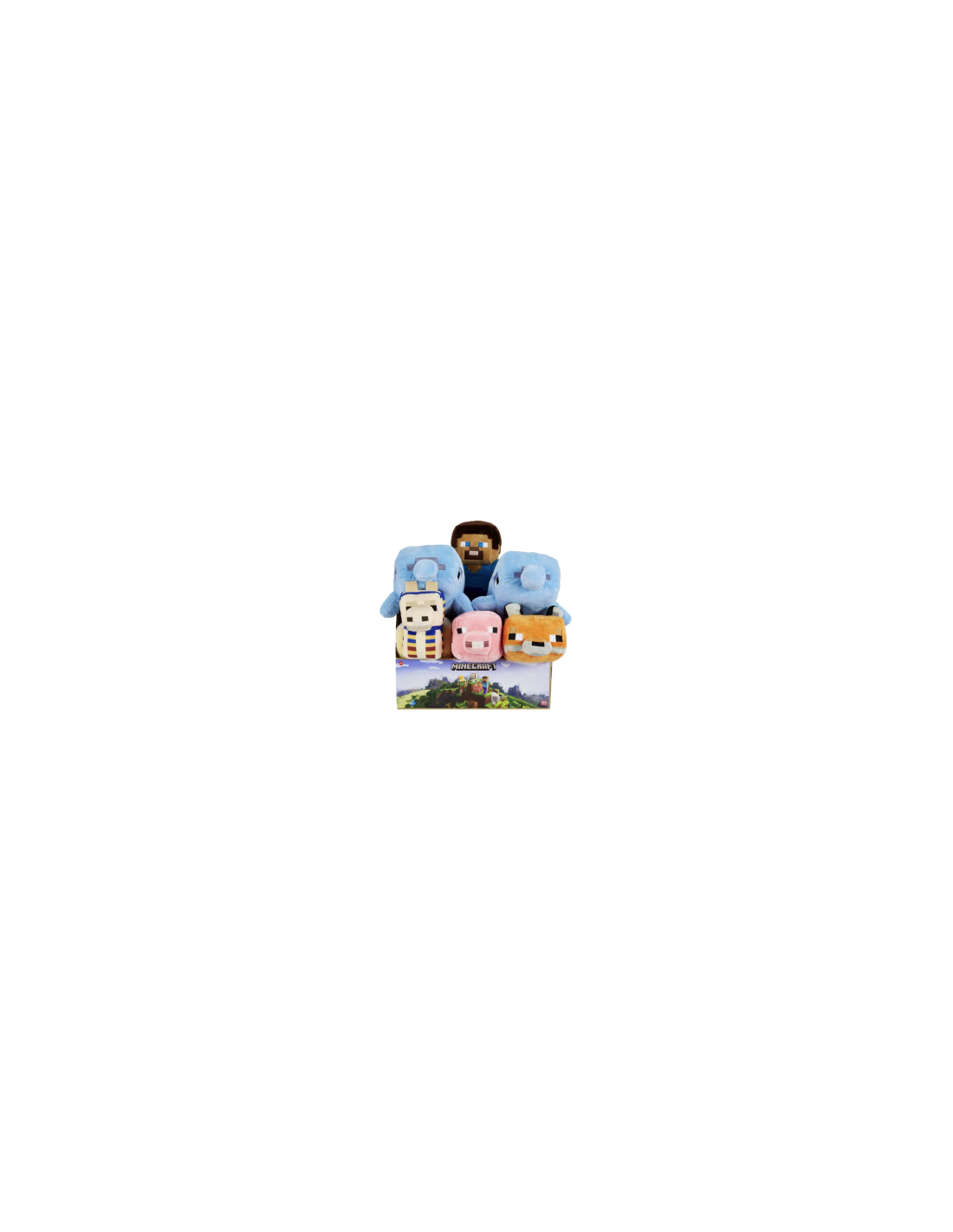 PELUCHE BASE MINECRAFT  ASSORTITO HBN39