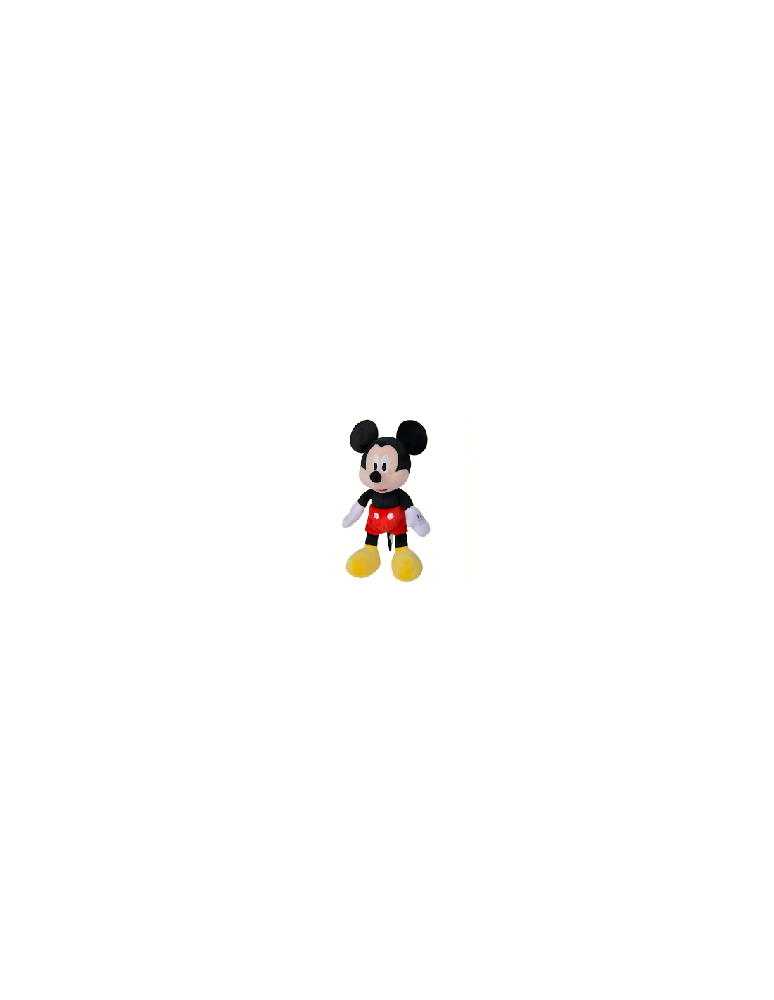 MICKEY MOUSE 43 CM, PELUCHE MORBIDO, GIOCATTOLO NEONATI, PER BAMBINI 0+ MESI