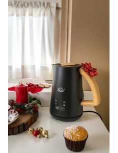 DCG Montalatte Elettrico 500W con Display – Cappuccinatore 0,5L con Spegnimento Automatico