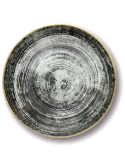 BLACK ROUND SIVIGLIA PIATTO FRUTTA 21CM