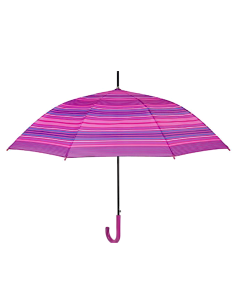Ombrello donna, lungo, fantasia, automatico, New Basic, stecche 61 cm