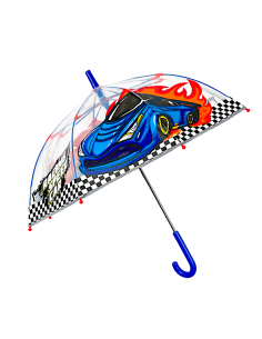 Ombrello Bambino Manuale 45 cm, 8 Stecche, Perletti Poe Racing