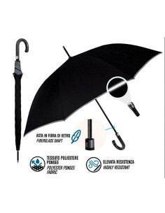 Ombrello Golf Uomo, 69cm, Technology Catarifrangente, Antivento, Elegante, Resistente, Nuovo