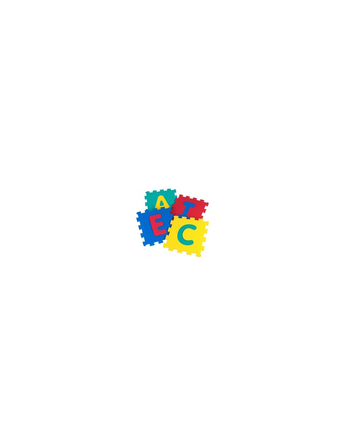 VITAMINA G 05048 TAPPETO PUZZLE 5PZ LETTERE GLOBO SPA su TreG Ingrosso