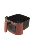 Tognana Iridea, Friggitrice ad Aria 8 L, Elettrica, Doppia Resistenza, Apple Red / Sage Green