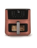 Friggitrice ad Aria, Iridea Rosso, 10 Litri, Doppia Resistenza, 2300W, Display Digitale