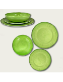 PIATTO PIANO 28CM MELAMINA GREEN PEPPER