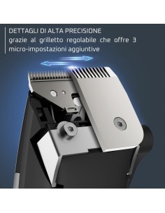 REGOLACAPELLI TN1603 15REG LAMA INOX NERO su TreG Ingrosso
