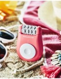 Rowenta EP1110 Easy Touch Epilatore Elettrico Rosa con 24 Pinzette