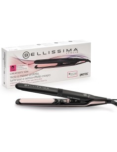 Bellissima Imetec Creativity Ion – Piastra Capelli Lisci o Mossi, Ionizzatore, Ceramica e Cheratina