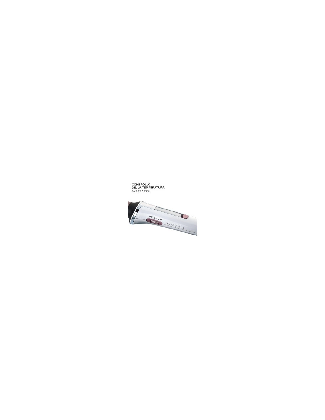 Bellissima Imetec GT15 200 – Ferro Arricciacapelli Conico, Rivestimento in Ceramica, 18–25 mm, 150–210°C