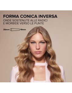 ARRICCIACAPELLI 11856 GLAM WAVES 64WBellissima Imetec Glam Waves – Ferro Arricciacapelli Conico