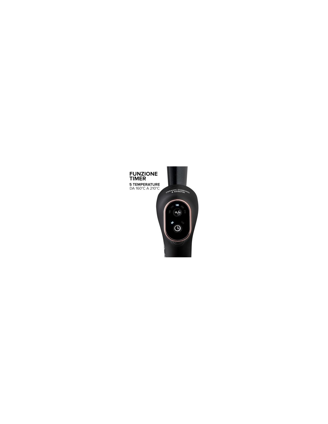 ARRICCIACAPELLI 11856 GLAM WAVES 64WBellissima Imetec Glam Waves – Ferro Arricciacapelli Conico