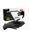 CONF 100 GUANTI NITRILE MIS.XL NERO