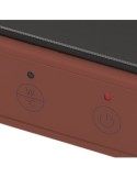 Tognana Iridea piastra elettrica ad induzione 200-2000W colore Rosso Mela