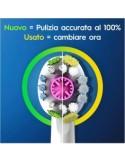 Oral-B 3D White Testine di Ricambio CleanMaximiser Confezione da 3