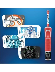 Oral-B Kids Spazzolino Elettrico Ricaricabile Star Wars per Bambini da 3 Anni