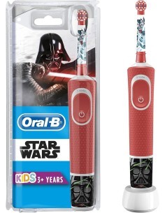 Oral-B Kids Spazzolino Elettrico Ricaricabile Star Wars per Bambini da 3 Anni