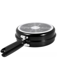 Aeternum Padella Doppia Girafrittata 24 cm – Fornetto Induzione Black Pearl